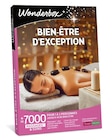 Coffret cadeau Wonderbox Bien-être d’exception dans le catalogue Fnac