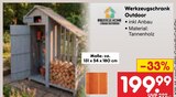 Werkzeugschrank Outdoor im aktuellen Netto Marken-Discount Prospekt