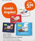 Vier Tafeln Ritter Sport Schokolade Bunte Vielfalt im Angebot bei tegut in Aalen Vier Tafeln Ritter Sport Schokolade Bunte Vielfalt Angebote von Ritter Sport bei tegut Aalen für 5,00 €