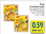 Buchstaben Suppe Angebote von Maggi bei diska Dresden für 0,59 €