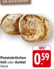Potatobrötchen hell im Angebot bei E center in St. Ingbert Potatobrötchen hell Angebote bei E center St. Ingbert für 0,59 €