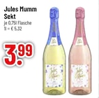 Sekt Angebote von Jules Mumm bei Trinkgut Ingolstadt für 3,99 €