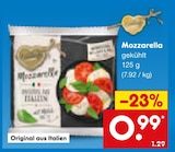 Aktuelles Mozzarella Angebot bei Netto Marken-Discount in Duisburg ab 0,99 €
