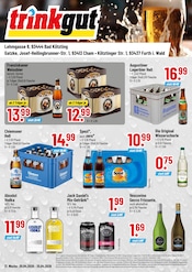 Aktueller Trinkgut Discounter Prospekt in Willmering und Umgebung, "Aktuelle Angebote" mit 4 Seiten, 20.04.2026 - 25.04.2026