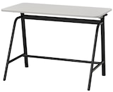 Schreibtisch sitz/steh hellgrau/anthrazit von GLADHÖJDEN im aktuellen IKEA Prospekt für 159,00 €