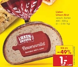 Urkorn Brot Angebote von Lieken bei Netto Marken-Discount Lutherstadt Wittenberg für 1,00 €