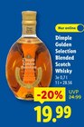 Golden Selection Blended Scotch Whisky im Angebot bei Lidl in Villingen-Schwenningen Golden Selection Blended Scotch Whisky Angebote von Dimple bei Lidl Villingen-Schwenningen