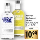 Aktuelles Vodka Angebot bei E center in Reutlingen ab 10,99 €