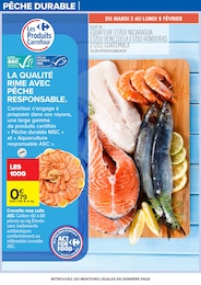 Offre Crevettes dans le catalogue Carrefour du moment à la page 40