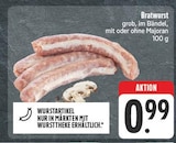 Bratwurst bei nah und gut im Kubschütz Prospekt für 0,99 €
