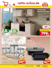 Bratpfanne im Netto Marken-Discount Prospekt Aktuelle Angebote auf S. 44
