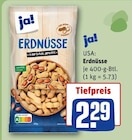 Erdnüsse im Angebot bei REWE in Würzburg Erdnüsse Angebote von ja! bei REWE Würzburg für 2,29 €