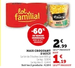U Express Roussillon - Promo Mais croquant Promo Mais croquant à 1,19 € dans le catalogue U Express à Roussillon