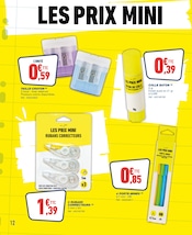 Promos Taille-Crayon dans le catalogue "ON PULVÉRISE LES PRIX !" de Bureau Vallée à la page 12