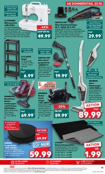 Nähmaschine im aktuellen Kaufland Prospekt (Magdeburg) Nähmaschine im Kaufland Prospekt "Aktuelle Angebote" mit 61 Seiten (Magdeburg)