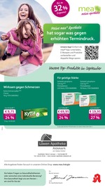 mea - meine apotheke Apotheken Prospekt der aktuellen Woche mit 4 Seiten, gültig von 01.09.2026 bis 30.09.2026, in Kerken und Umgebung Aktueller mea - meine apotheke Apotheken Prospekt in Kerken und Umgebung, "Unsere September-Angebote" mit 4 Seiten, 01.09.2026 - 30.09.2026