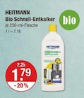 Bio Schnell-Entkalker von HEITMANN Bio im aktuellen V-Markt Prospekt für 1,79 €