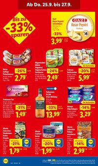 Whiskey im aktuellen Lidl Prospekt (Recklinghausen) Whiskey im Lidl Prospekt "LIDL LOHNT SICH" mit 68 Seiten (Recklinghausen)