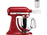 Veggie Set Artisan 5KSM125EER Küchenmaschine + 5KSMVSA Gemüseschneider Empire Rot (Rührschüsselkapazität: 4,8 l, 300 Watt) im MediaMarkt Saturn Prospekt Veggie Set Artisan 5KSM125EER Küchenmaschine + 5KSMVSA Gemüseschneider Empire Rot (Rührschüsselkapazität: 4,8 l, 300 Watt) von KITCHENAID im aktuellen MediaMarkt Saturn Prospekt für 459,99 €
