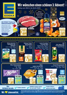 EDEKA Prospekt der Woche "Top Angebote" Seite 1, 08.12.2025 bis 13.12.2025 für Tostedt Aktueller EDEKA Prospekt "Top Angebote" Seite 1 von 29 Seiten für Tostedt