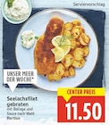 Seelachsfilet gebraten im aktuellen E center Prospekt