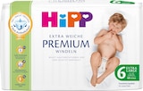 Windeln Premium Gr. 6 Extra Large (13+ kg) im Angebot bei dm-drogerie markt in Rosenheim Windeln Premium Gr. 6 Extra Large (13+ kg) Angebote von HiPP bei dm-drogerie markt Rosenheim für 12,95 €