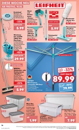 Wäscheständer Angebot im aktuellen Kaufland Prospekt auf Seite 36