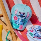 Casquette Stitch bleu turquoise fille - La Halle à Marignane Casquette Stitch bleu turquoise fille en promo chez La Halle Marignane à 9,99 €