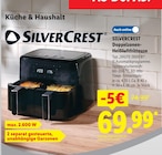 Doppelzonen-Heißluftfritteuse bei Lidl im Prospekt "" für 69,99 €