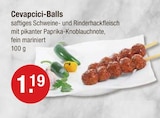 Cevapcici-Balls im aktuellen V-Markt Prospekt für 1,19 €