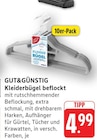 Kleiderbügel beflockt Angebote von GUT&GÜNSTIG bei E center Göppingen für 4,99 €