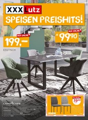 Aktueller XXXLutz Möbelhäuser Prospekt mit Stuhl, "SPEISEN PREISHITS!", Seite 1