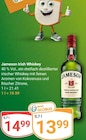Irish Whiskey im Angebot bei GLOBUS in Castrop-Rauxel Irish Whiskey Angebote von Jameson bei GLOBUS Castrop-Rauxel für 13,99 €
