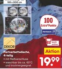 Aktuelles Partnerbettwäsche, 4-teilig Angebot bei Netto Marken-Discount in Krefeld ab 19,99 €