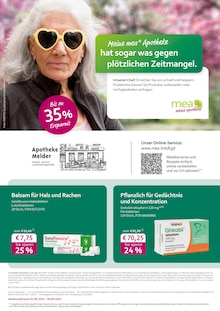 Aktueller mea - meine apotheke Remchingen Prospekt "Unsere September-Angebote" mit 6 Seiten