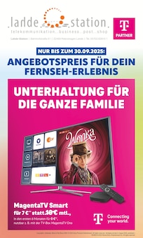 lahde Station Prospekt ANGEBOTSPREIS FÜR DEIN FERNSEH-ERLEBNIS mit 12 Seiten