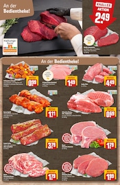 Schweinefleisch im REWE Prospekt in Weinheim Aktueller REWE Prospekt mit Schweinefleisch, "Dein Markt", Seite 6