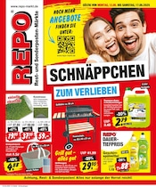 Repo Sonderposten Prospekt der aktuellen Woche mit 12 Seiten, gültig von 12.05.2025 bis 17.05.2025, in Hildburghausen und Umgebung Aktueller Repo Sonderposten Prospekt in Hildburghausen und Umgebung, "Aktuelle Angebote" mit 12 Seiten, 12.05.2025 - 17.05.2025