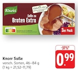 Soße zu Braten Extra im Angebot bei E center in Bensheim Soße zu Braten Extra Angebote von Knorr bei E center Bensheim für 0,99 €