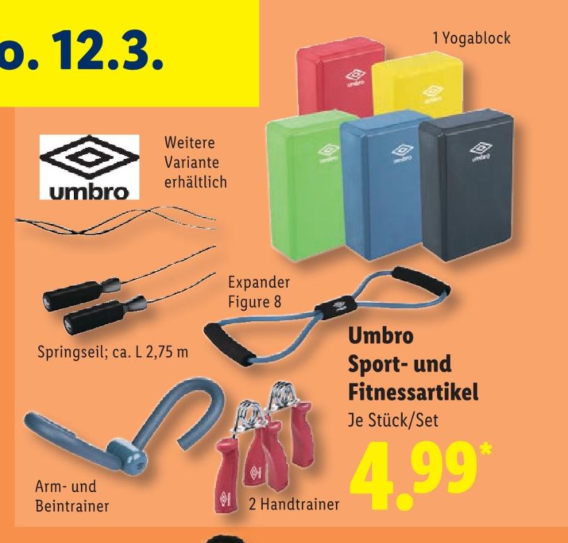 Sport- und Fitnessartikel