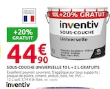 Promo Sous-couche universelle 10 l + 2 l gratuits à 44,90 € dans le catalogue Mr. Bricolage à Bias