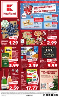 Kaufland Prospekt der Woche "Aktuelle Angebote" Seite 1, 07.12.2023 bis 13.12.2023 für Bautzen Aktueller Kaufland Prospekt "Aktuelle Angebote" Seite 1 von 59 Seiten für Bautzen