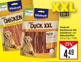 Hundesnack XXL Entenbrust- oder Hühchenfilet Angebote von Vitakraft bei Marktkauf Schorndorf für 4,49 €