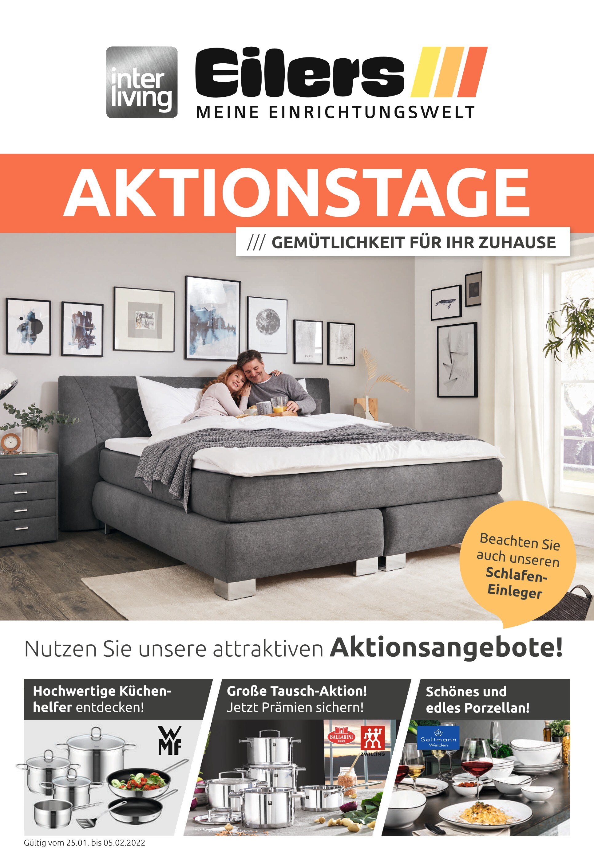 Möbel Eilers Prospekt für Edewecht mit 32 Seiten Möbel Eilers Prospekt für Edewecht: "AKTIONSTAGE", 32 Seiten, 25.01.2022 - 05.02.2022