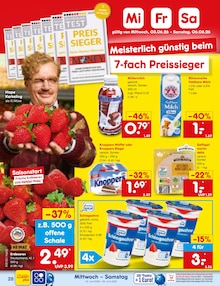 Sahne im aktuellen Netto Marken-Discount Prospekt (Wuppertal) Sahne im Netto Marken-Discount Prospekt "Aktuelle Angebote" mit 66 Seiten (Wuppertal)