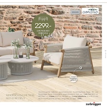 Couch im aktuellen Zurbrüggen Prospekt (Mülheim (Ruhr)) Couch im Zurbrüggen Prospekt "HERZLICH WILLKOMMEN IM SOMMER 2026" mit 112 Seiten (Mülheim (Ruhr))