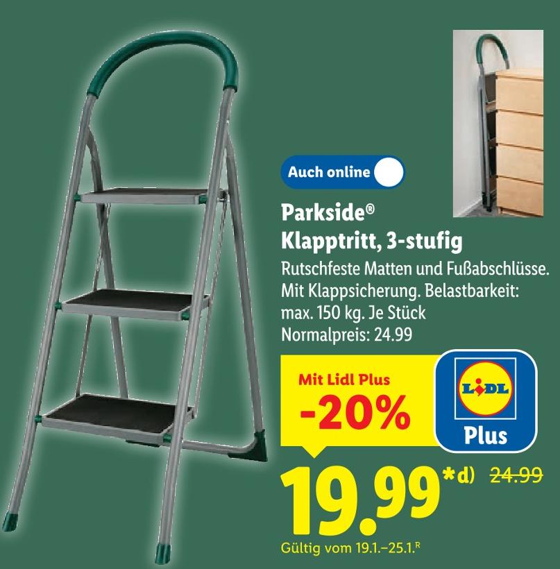 Klapptritt, 3-stufig