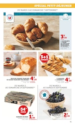 Prix et réduction Muscat dans le prospectus Super U en cours Offre Muscat dans le catalogue Super U du moment à la page 41