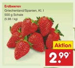 Erdbeeren für 2,99 € bei Netto Marken-Discount im Angebot Erdbeeren im aktuellen Netto Marken-Discount Prospekt