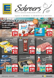 Aktueller EDEKA Prospekt für Mülheim (Ruhr) mit  Seiten
